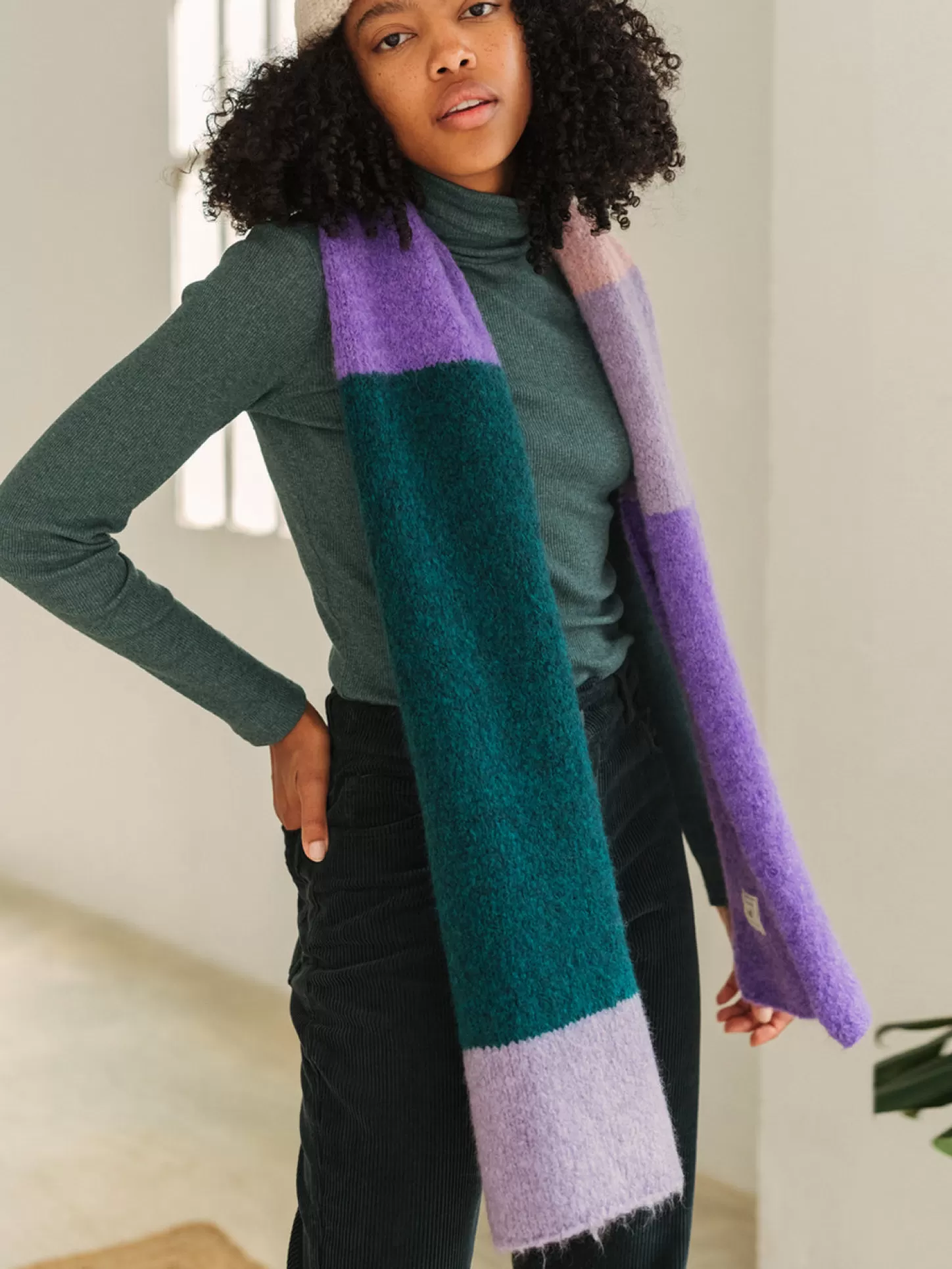 Fashion Stripe Scarf Neckwear