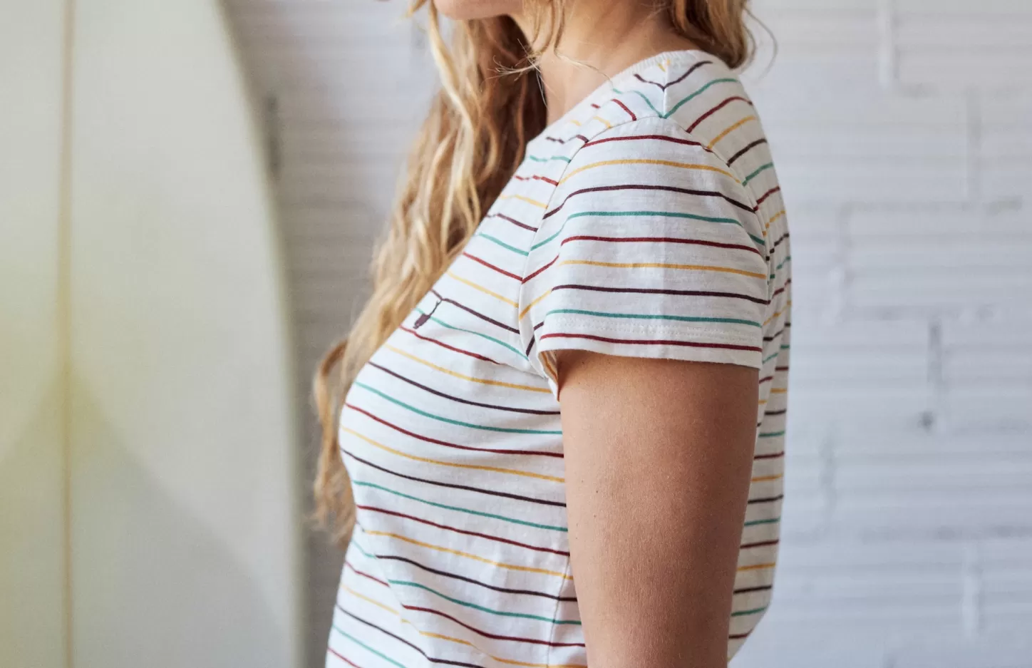 Discount Tustna - Color Stripes Women Tops